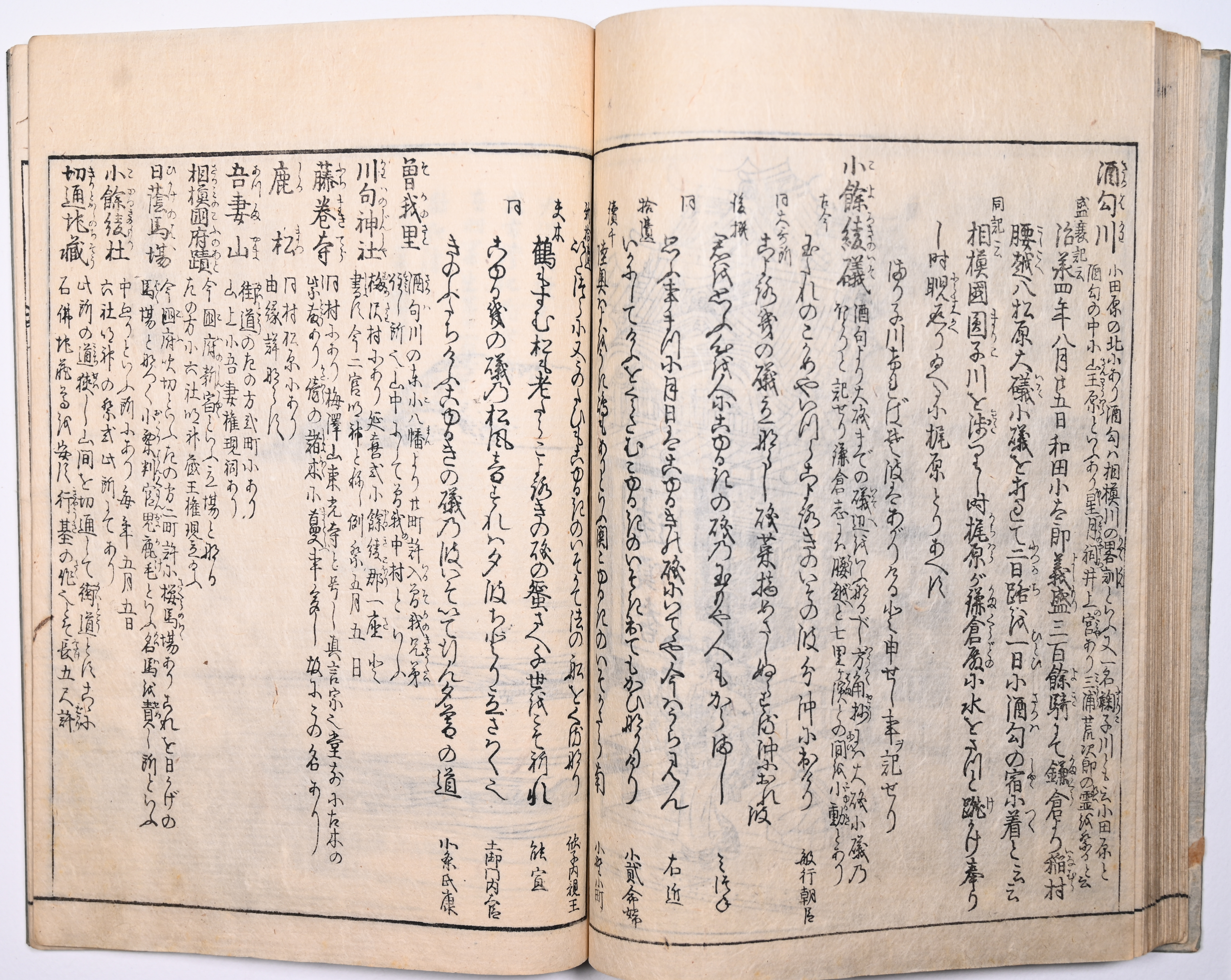 Tokaidō meisho zue — Akisato Ritō, Nakaya Naruchika — 1797