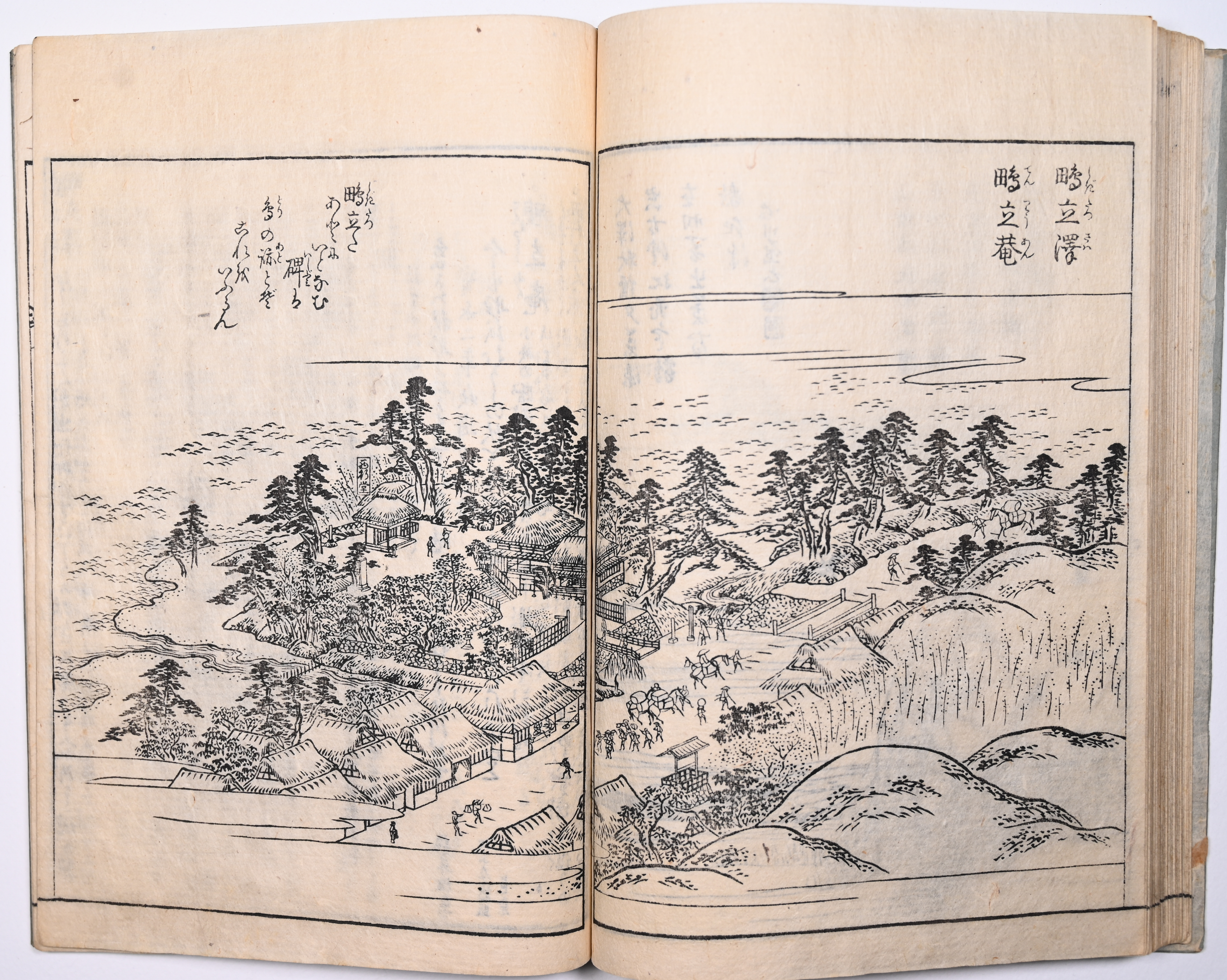 Tokaidō meisho zue — Akisato Ritō, Nakaya Naruchika — 1797